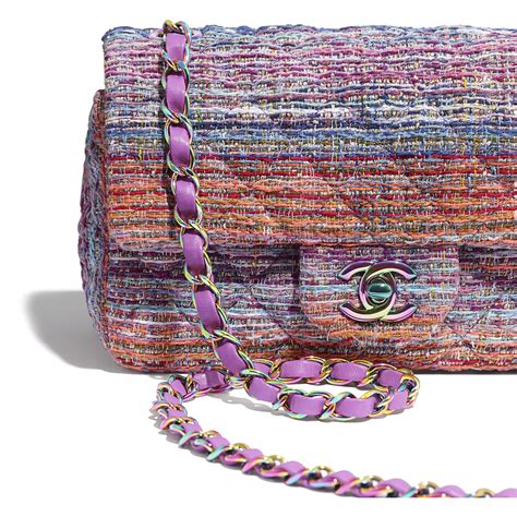 chanel mini flap bag tweed|Chanel tweed bag price.